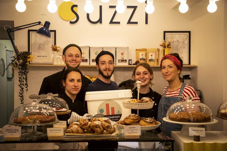 Café Suzzi client de BicyCompost