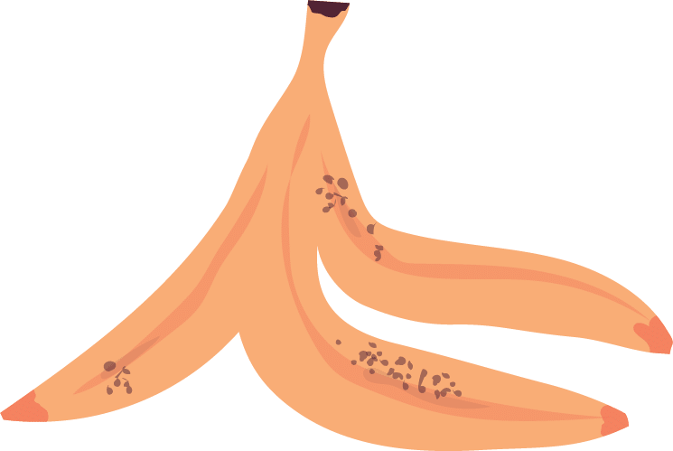 Illustration Peau banane BicyCompost